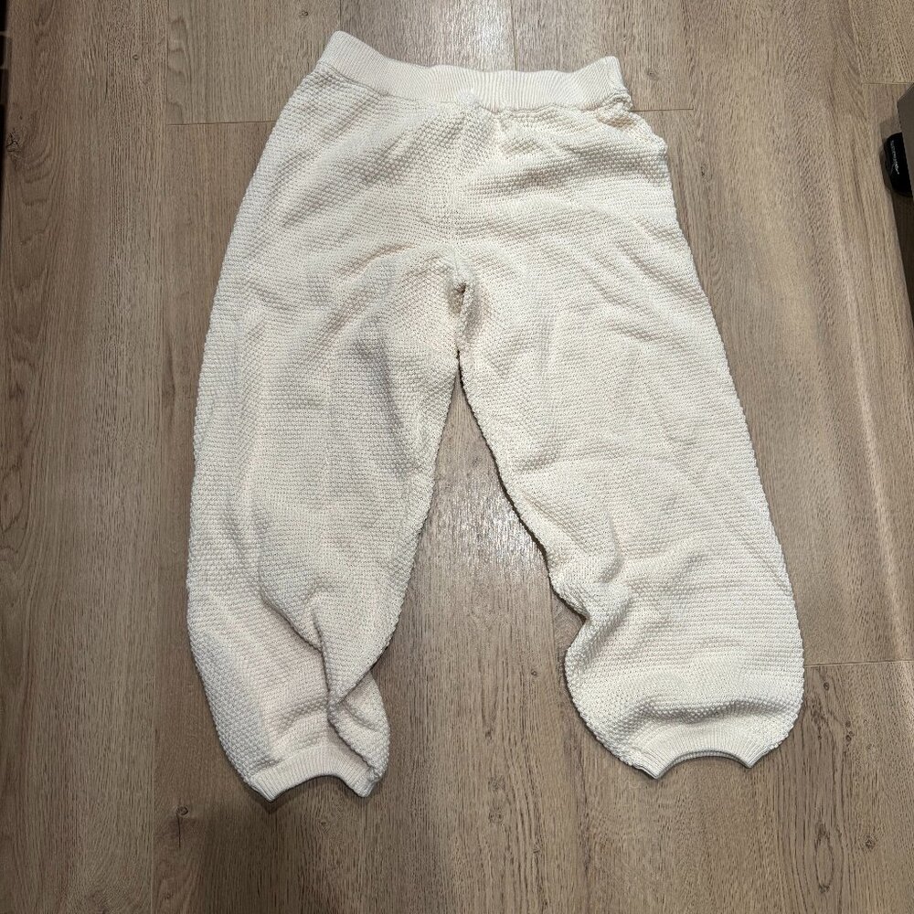 Free People Waffle Stitch Jogger Pants